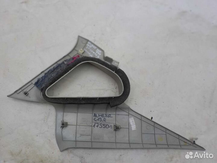 Накладка стойки nissan almera G15 задняя правая