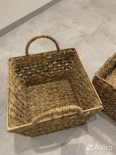 Корзина плетеная для хранения