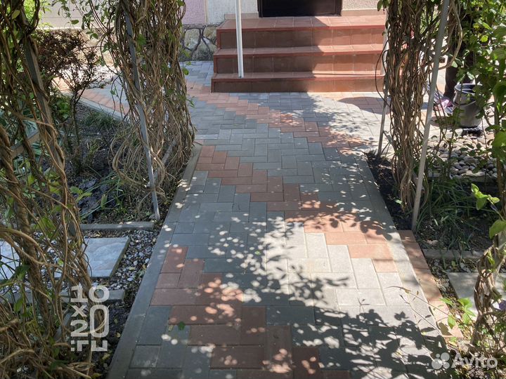 Тротуарная плитка, бордюры с доставкой