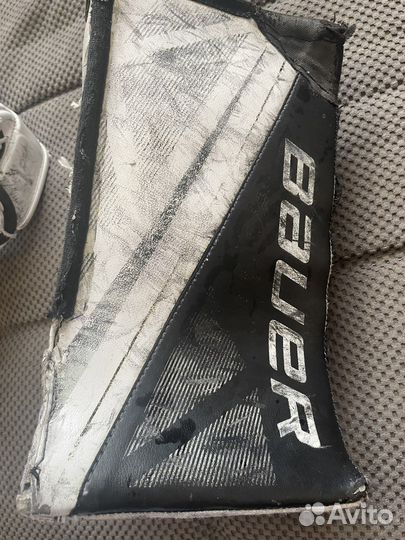 Блин и ловушка вратаря, детский комплект Bauer