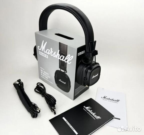 Marshall major IV black premium 1:1