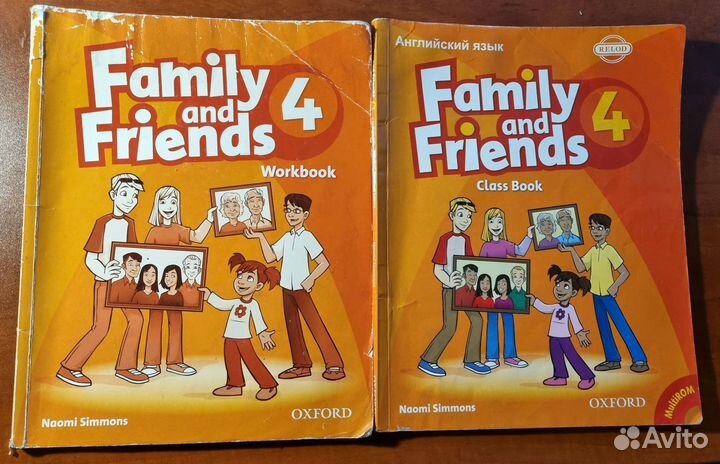 Family and friends 4 учебник английского