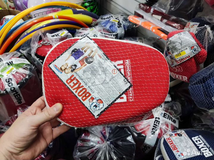 Боксерский набор красный