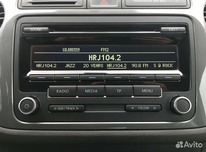 Магнитола Фольцваген Тигуан