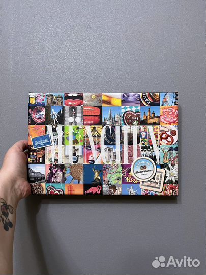 Картина в стиле поп-арт, печать на холсте