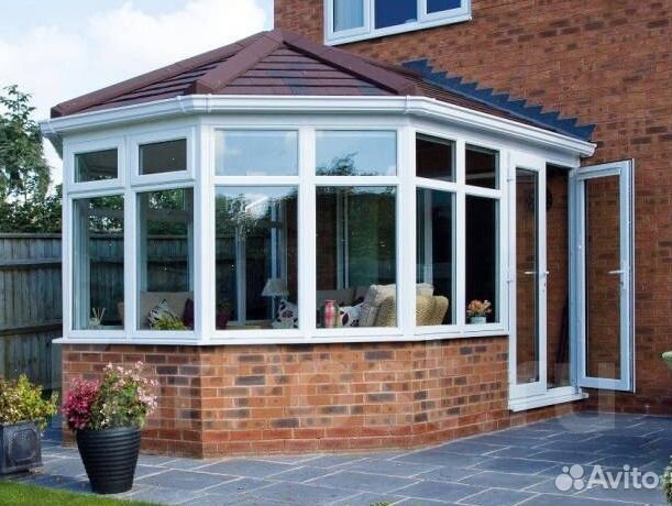 Остекление беседки пластиковое