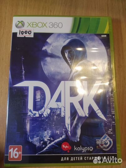 Dark (Video Game) xbox 360 лицензия