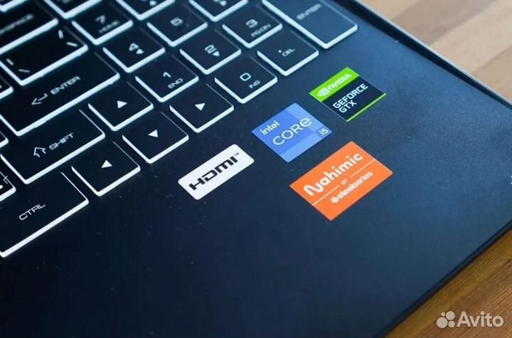 Мощный игровой ноутбук Thunderobot i5/GTX1650/16гб