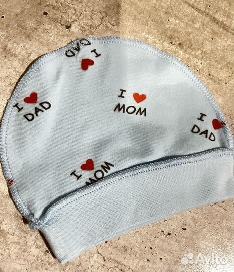 Шапочка детская чепчик 3 шт