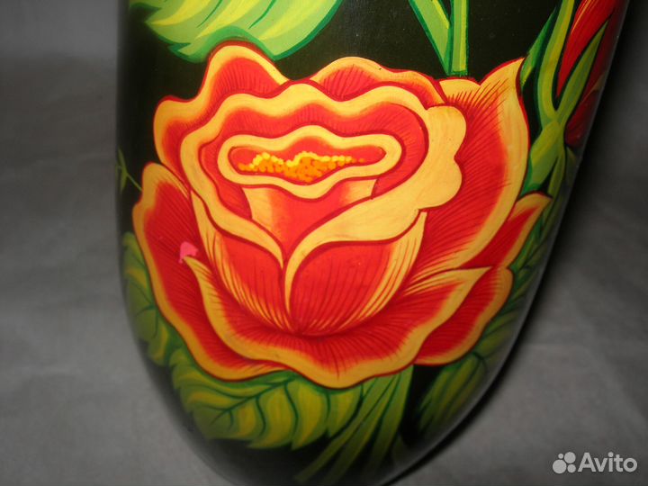 Деревянная ваза урна пепельница кашпо горшок ведро