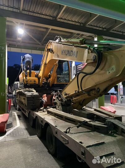 Аренда вибропогружателя на базе hyundai R220LC-9S