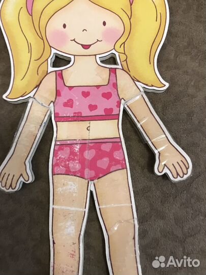 Набор Куколок с одеждой на магнитах ELC