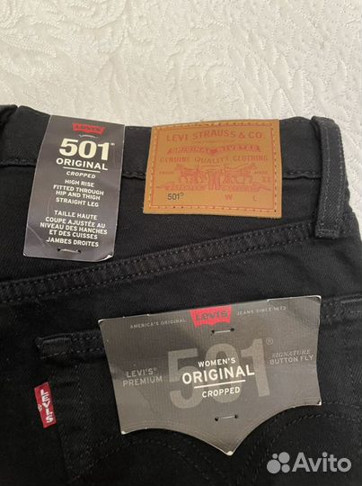 Джинсы levis 501 новые