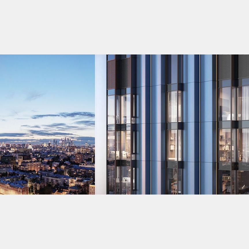 3-к. квартира, 91,6 м², 31/56 эт.