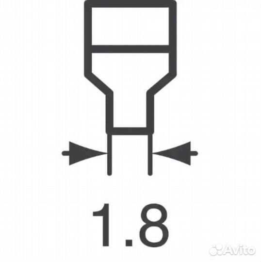 Аккумулятор ML2020-1HF Panasonic с ножками