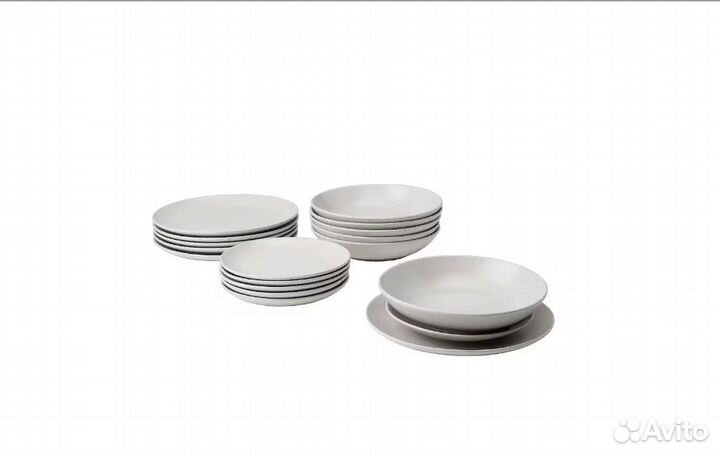 Сервис färgklar, 18 шт, IKEA