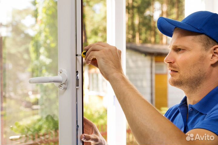 Пластиковое окно с установкой