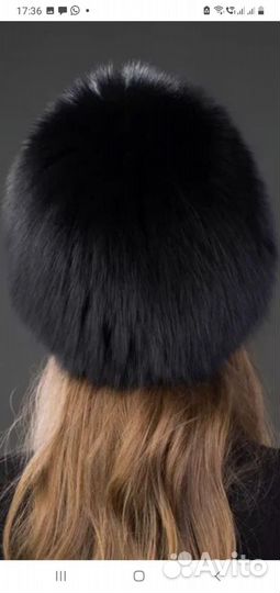 Шапка зимняя меховая женская
