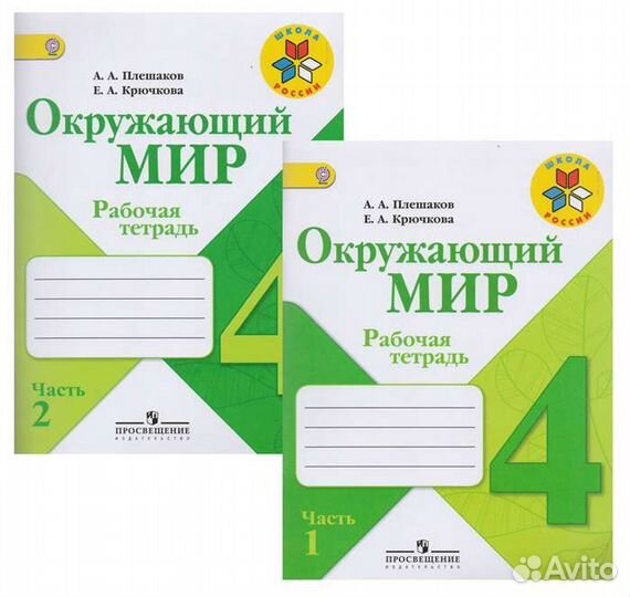 Рабочие тетради за 3 и 4 класс