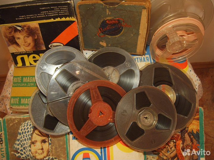 Бобины (катушки) с песнями 1977-84 г СССР и Европа