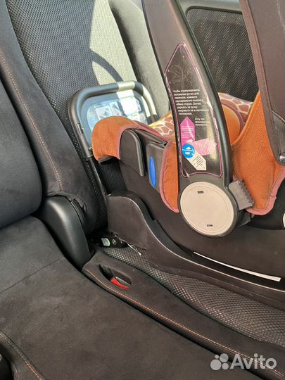 Автолюлька автокресло Welldon Diadem Giraffe Talk