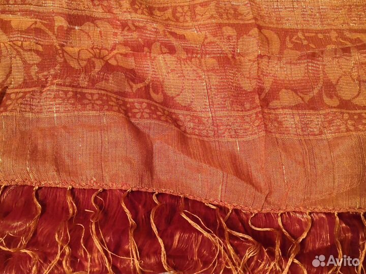 Шарф шелковый