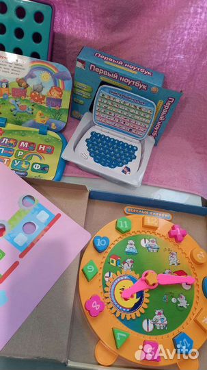 Фирменные развивающие игрушки,планшет,касса