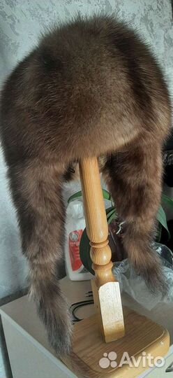 Шапка женская новая соболиная 59р