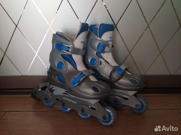Роликовые коньки 35 38 детские