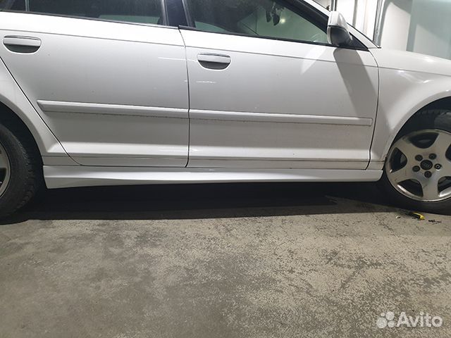 Накладки на пороги Audi A3 8P MK2 Sportback