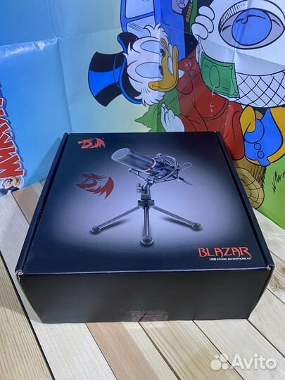 Игровой микрофон reddragon blazar