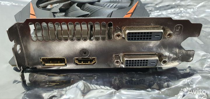 Видеокарта Nvidia GeForce GTX 1060 3gb gigabyte