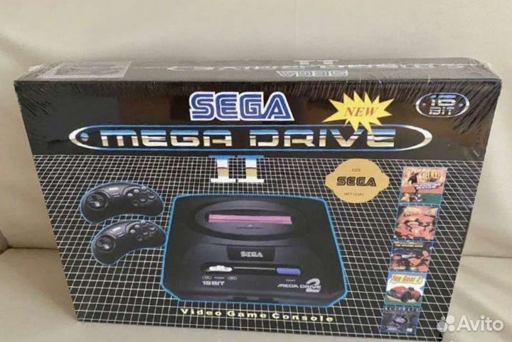 Sega мегадрайв 2 новая
