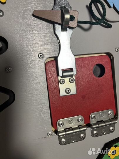 Бизиборд настенный Волк для детских садов,поликлин