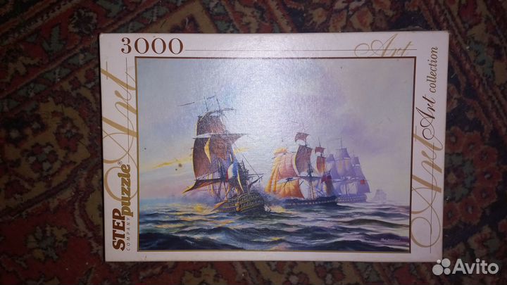 Пазл step puzzle 3000 деталей Морской бой