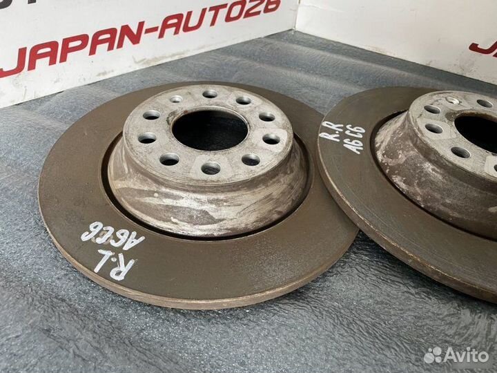 Тормозные диски заднее Audi A6 С6 2.4 multitronic