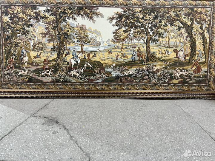 Картина в раме гобелен