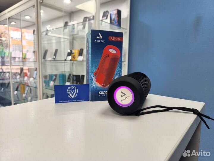 Портативная колонка Amfox 10W черная (вр80)