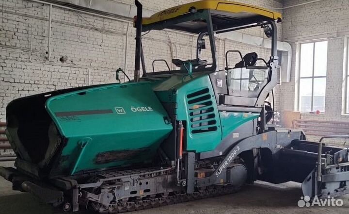 Асфальтобетоноукладчик Vogele SUPER 1800-3, 2020