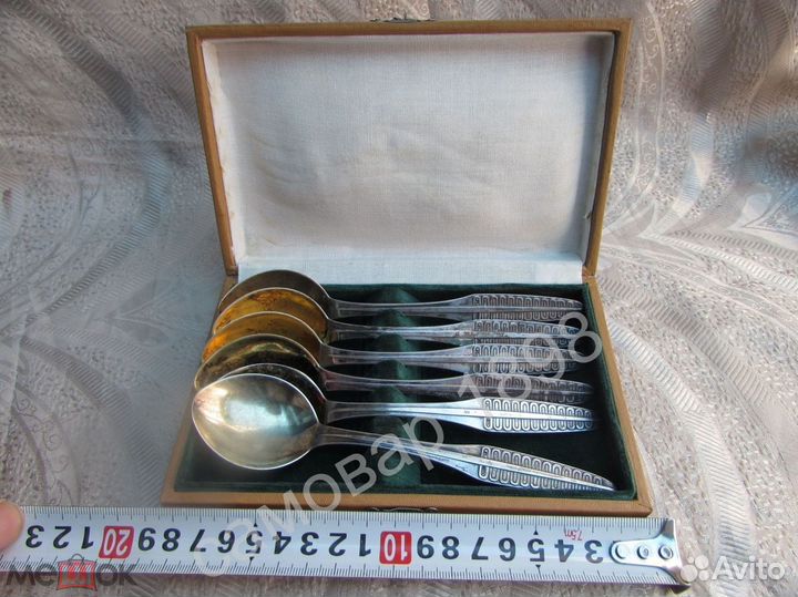 Ложки 227 грамм СССР серебро 875 пробы