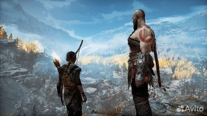 God of War 2018 диск с игрой для PS4