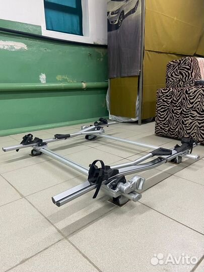 Багажник на крышу для велосипедов и лыж