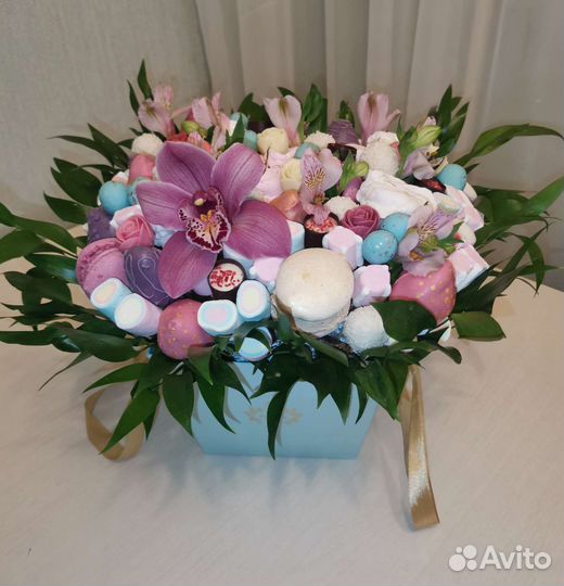 Съедобные букеты на заказ