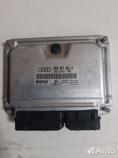Электронный блок управления двигателя Ауди 2.5 тди