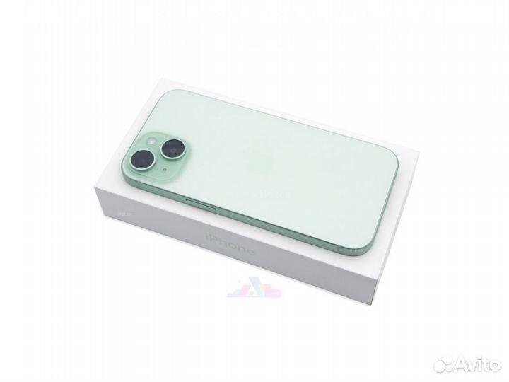 Новый iPhone 15 256Gb Green (Зелёный) Nano-sim + eSim