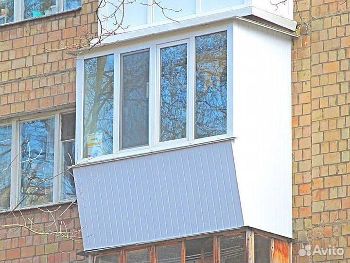 Отделка балконов