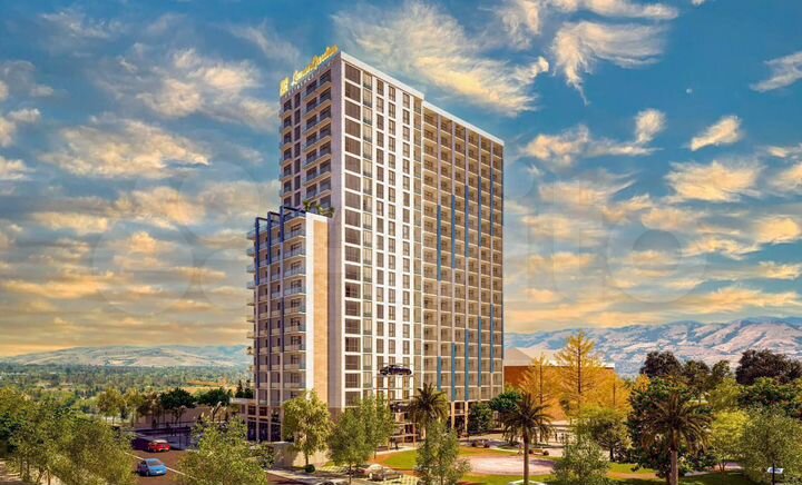 Квартира-студия, 59,8 м² (Грузия)