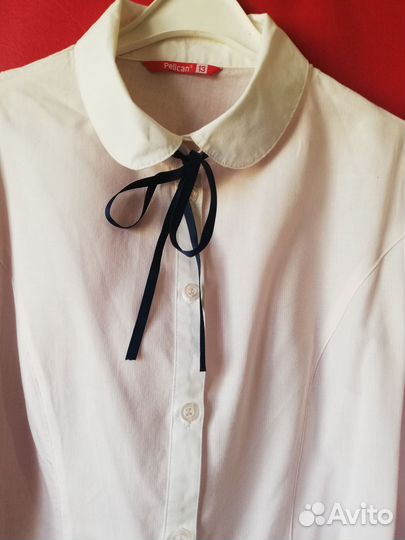 Школьные блузки для девочки, рост 158