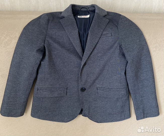 Пиджак для мальчика рост 130