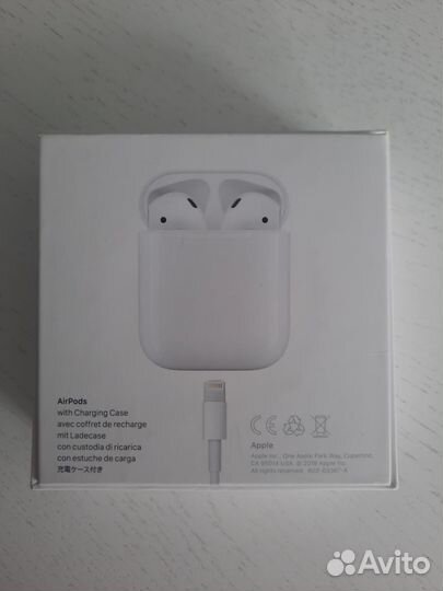 Наушники apple airpods 2
